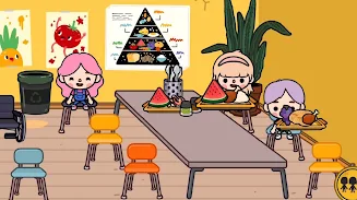 Toca School Boca Routine 스크린샷 4