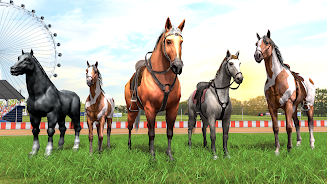 Rival Horse Racing Horse Games Captura de tela 1