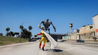 Saitama Hero Fighting Game Screenshot 1