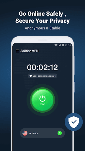 SailfishVPN - Fast, Secure VPN應用截圖第4張