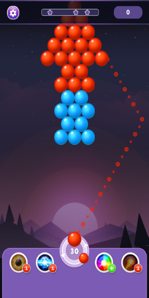 Bubble Shooter Rainbow Capture d'écran 3
