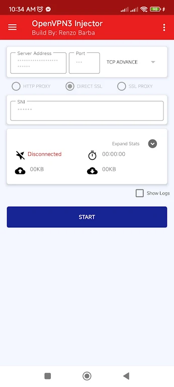 OpenVPN3 Injector 스크린샷 1
