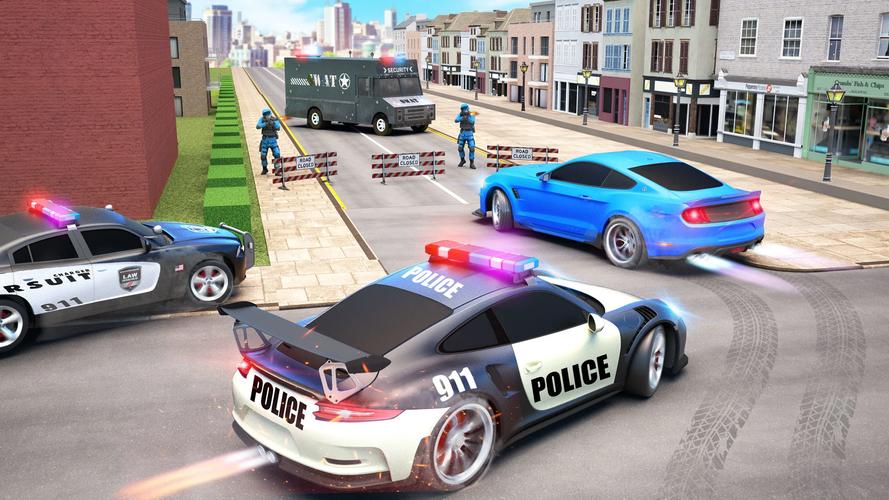 Police Car Chase: Police Games スクリーンショット 1