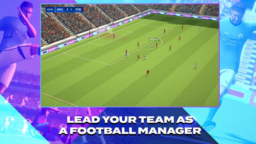 Soccer Manager 2025 - Football Capture d'écran 1
