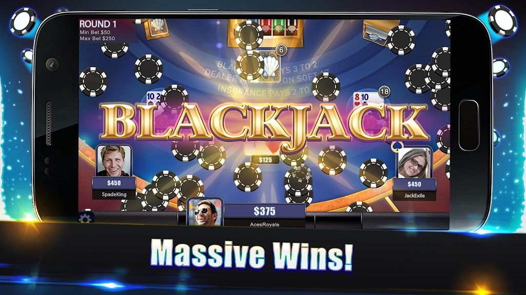 Blackjack Legends: 21 Online Multiplayer Casino應用截圖第3張