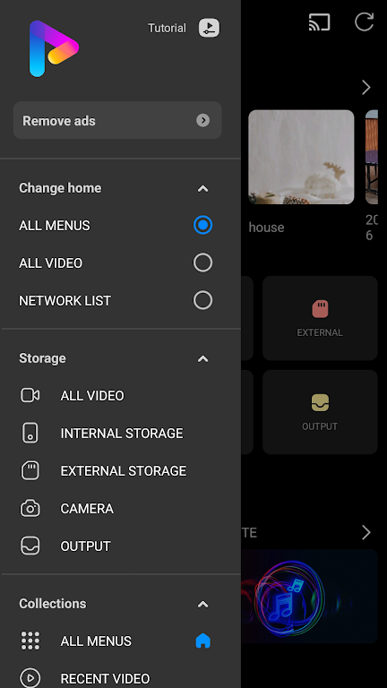 Reproductor Video HD-FX Player Captura de pantalla 1