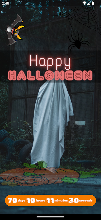 How long until Halloween? स्क्रीनशॉट 1