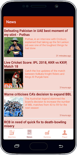 Live Cricket Score & News應用截圖第3張