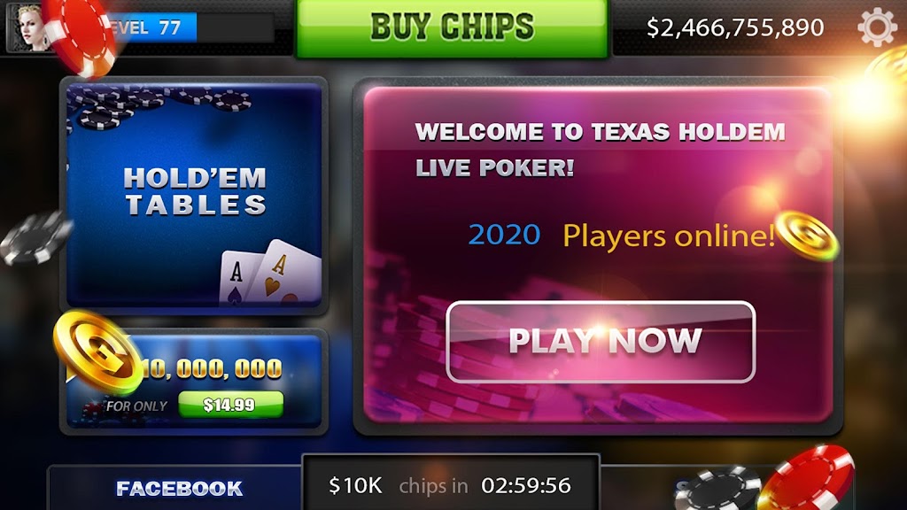 Spark Poker - Live Texas Holdem Casino應用截圖第2張