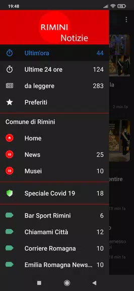 Rimini Notizie スクリーンショット 1