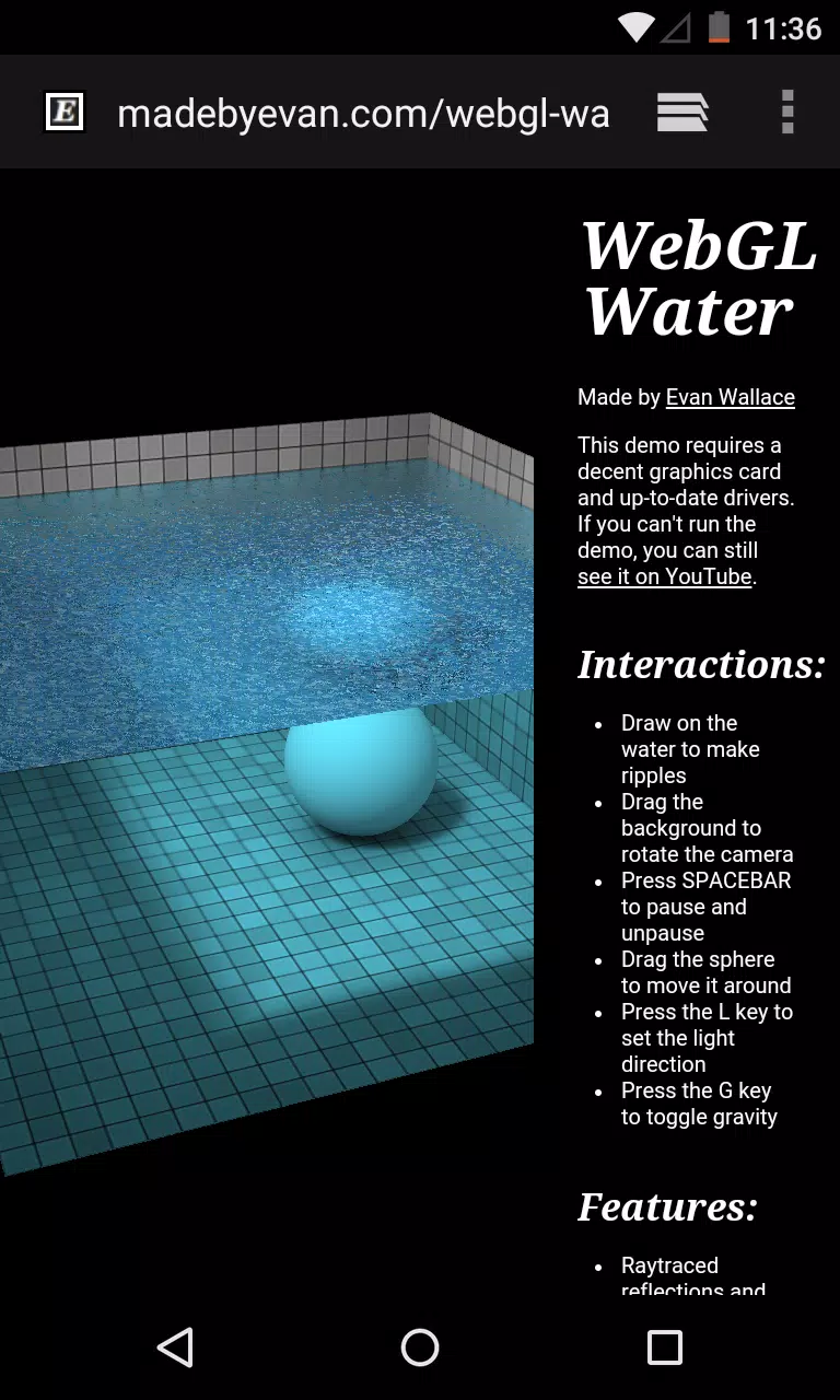 Android System WebView Canary Capture d'écran 3