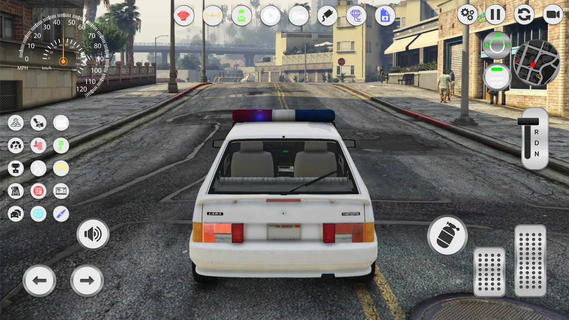 Lada 2114 Police Pursuit Captura de tela 3