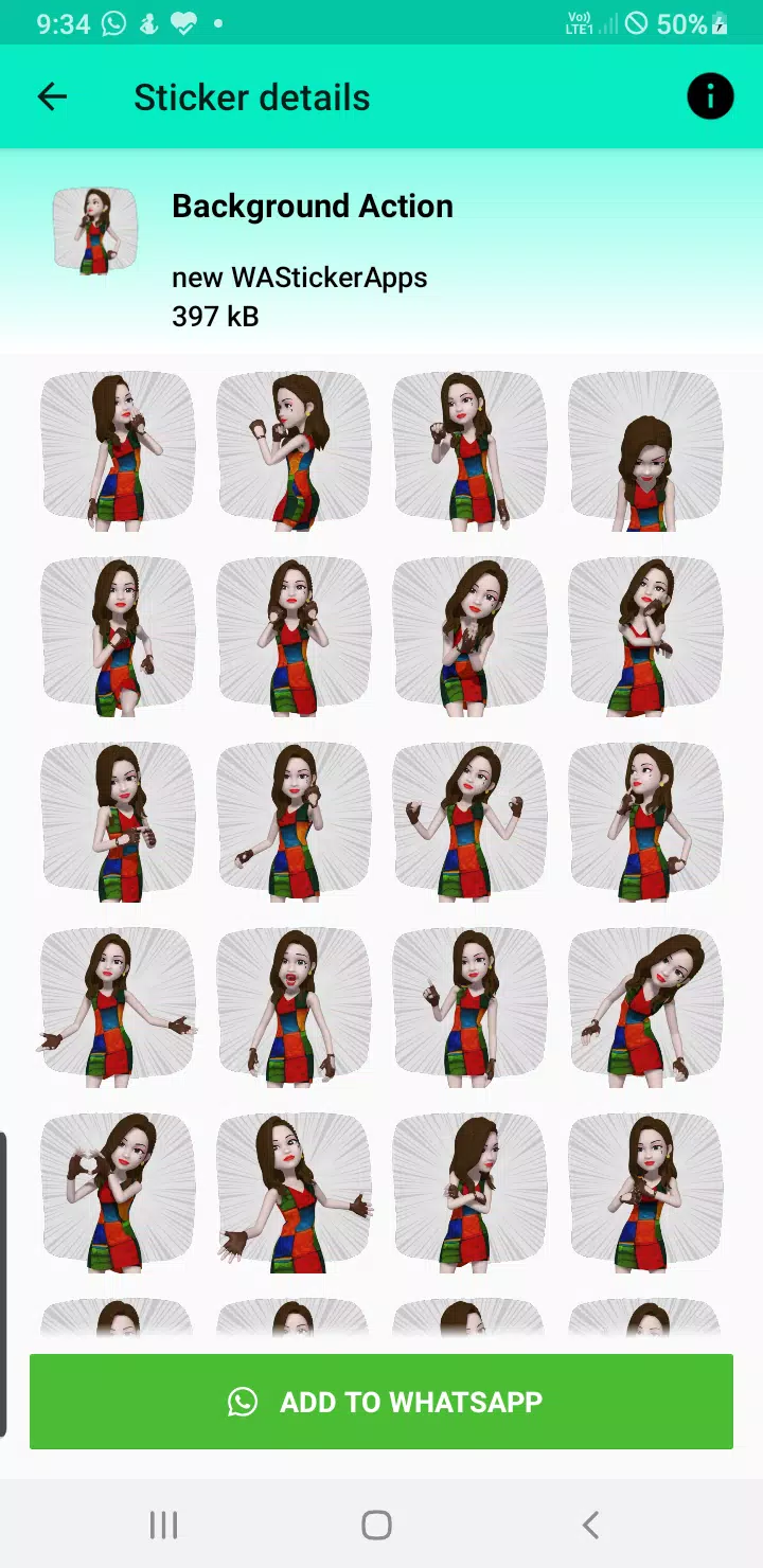 3d emoji stickers for whatsapp Captura de pantalla 2