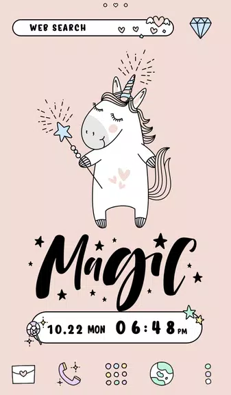 Unicorn Magic Theme應用截圖第1張