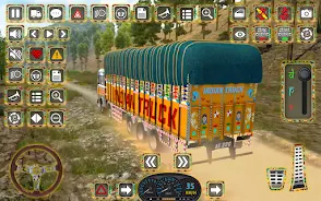 Indian Truck Offroad Cargo 3D Screenshot 4