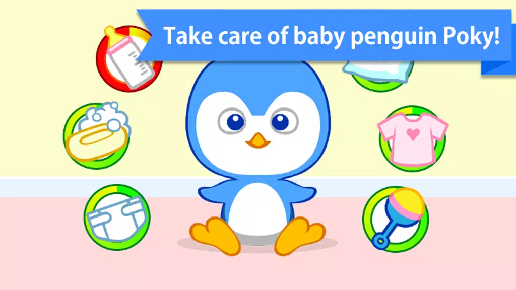 Baby Care : Poky (Penguin) Captura de tela 2