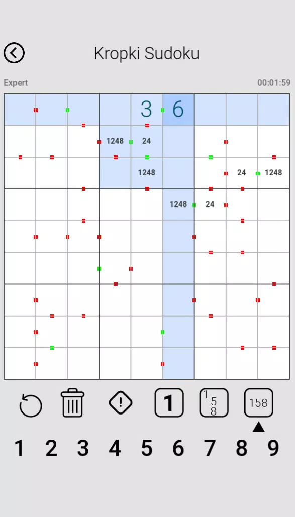 Dot Sudoku 스크린샷 2