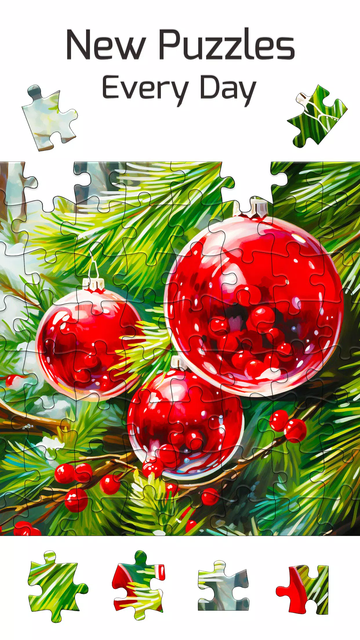 Christmas Jigsaw Puzzles Captura de tela 3