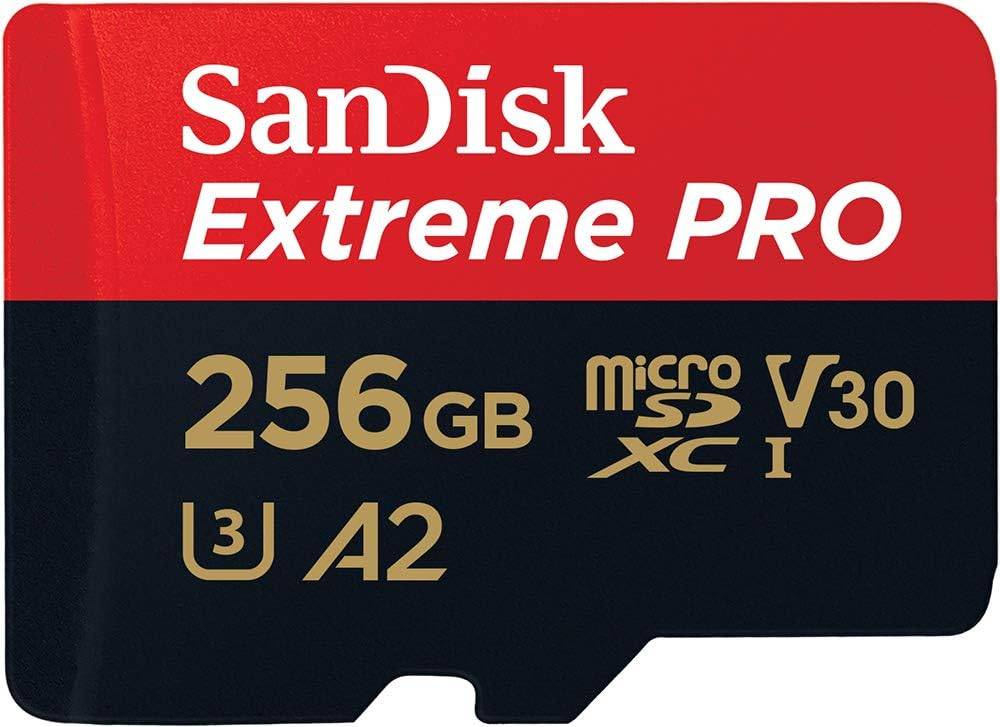 Tarjeta Sandisk 256GB Extreme Pro MicroSDXC