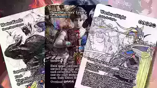 Final Fantasy trifft in einem neuen Set auf Magic: The Gathering