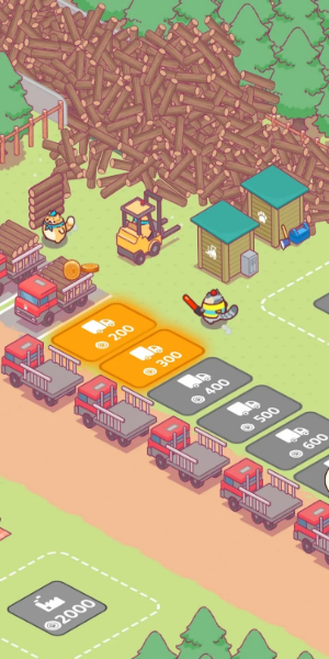 Lumbercat: Adorable Idle Tycoon Screenshot 2