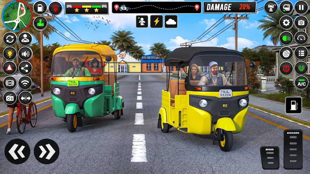 US Auto Rickshaw: Driving Game Captura de pantalla 3