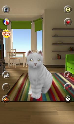 Talking Cute Cat Captura de tela 1