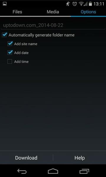 GetThemAll Any File Downloader Capture d'écran 4