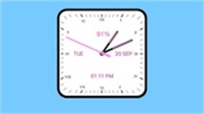 Analog Clock Square Cloassic Screenshot 1