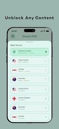 Green VPN - Fast VPN - Proxy स्क्रीनशॉट 3