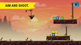 Hit Knock Out Slingshot ball 스크린샷 4