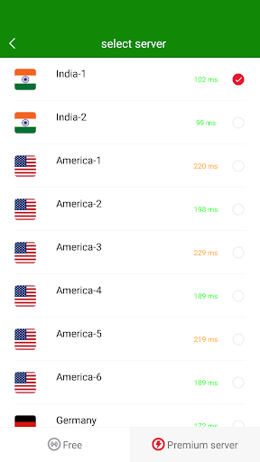 VPN India - Use Indian IP Capture d'écran 2