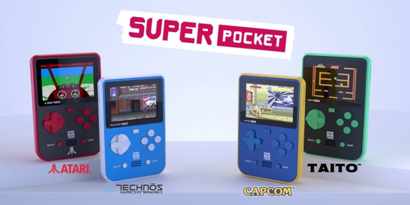 Evercade launches new Super Pocket versions of two classic Atari and Technos game libraries