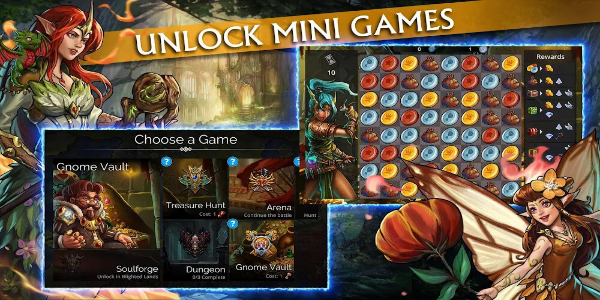 Gems of War MOD Capture d'écran 1