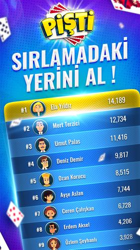 Pişti: Tekli, Eşli Internetsiz Capture d'écran 4