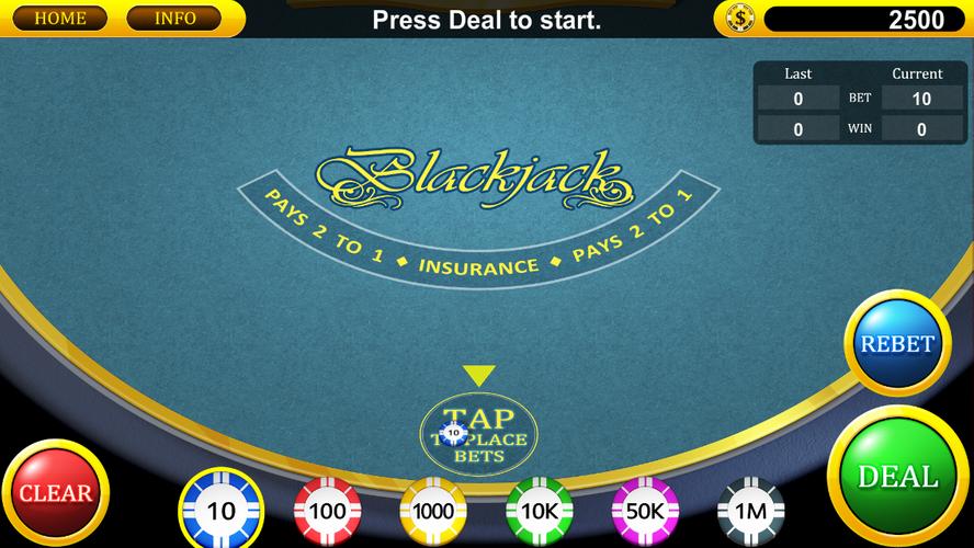 Blackjack Captura de tela 4