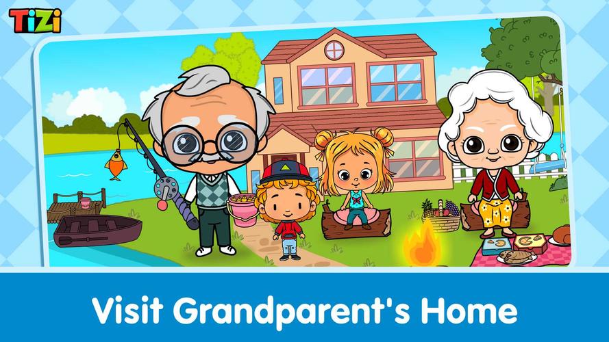My Tizi Town Grandparents Home Captura de tela 1