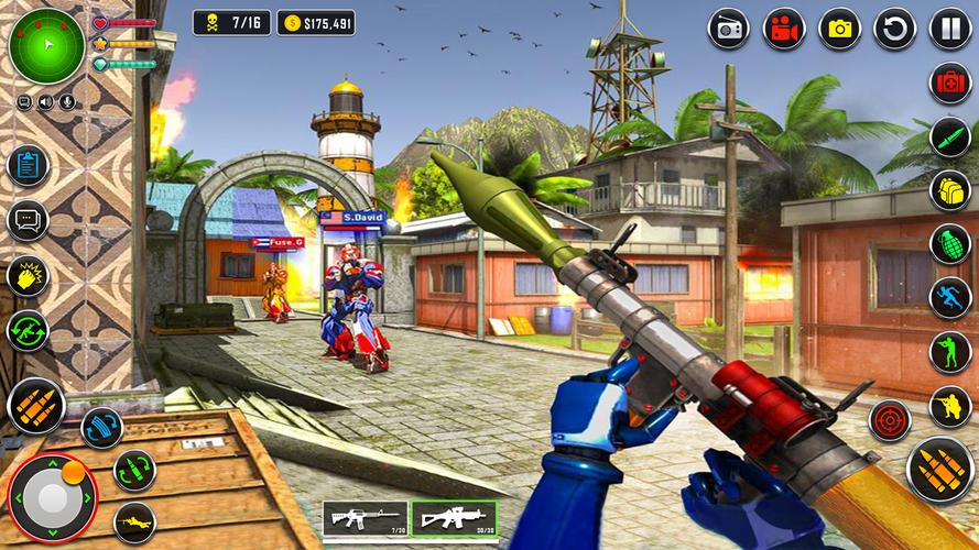 Counter terrorist robot game应用截图第4张