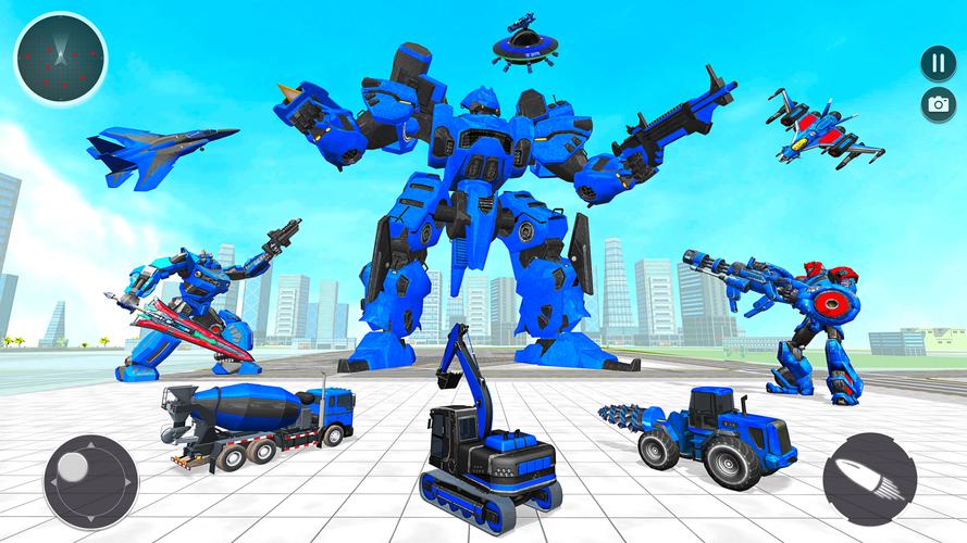 Mech Robot Transforming Game應用截圖第1張