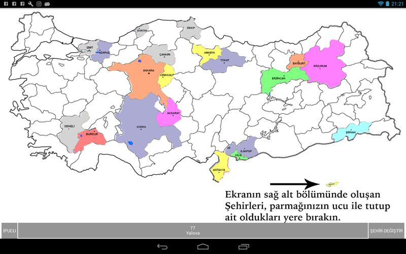 Şehir Bulma Oyunu Screenshot 4