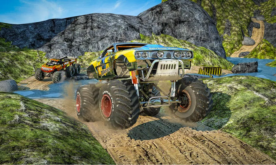 Monster 4x4 Offroad Jeep Stunt Racing 2019 स्क्रीनशॉट 2