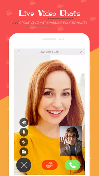 Live Video Chat - Random Video Call with Girls स्क्रीनशॉट 3