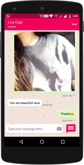 Anonymous chat - Anon Chat Captura de pantalla 4