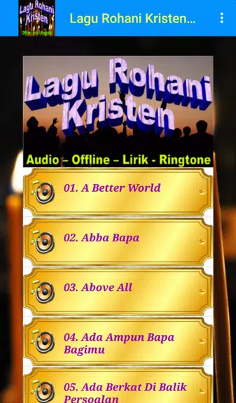 Lagu Rohani Kristen Offline 스크린샷 2