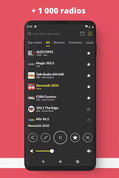 Radio Canada: Online FM Radio Screenshot 1