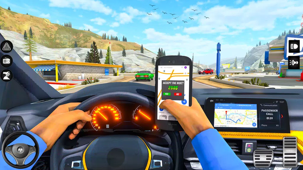 Crazy Car Driving: Taxi Games 스크린샷 3