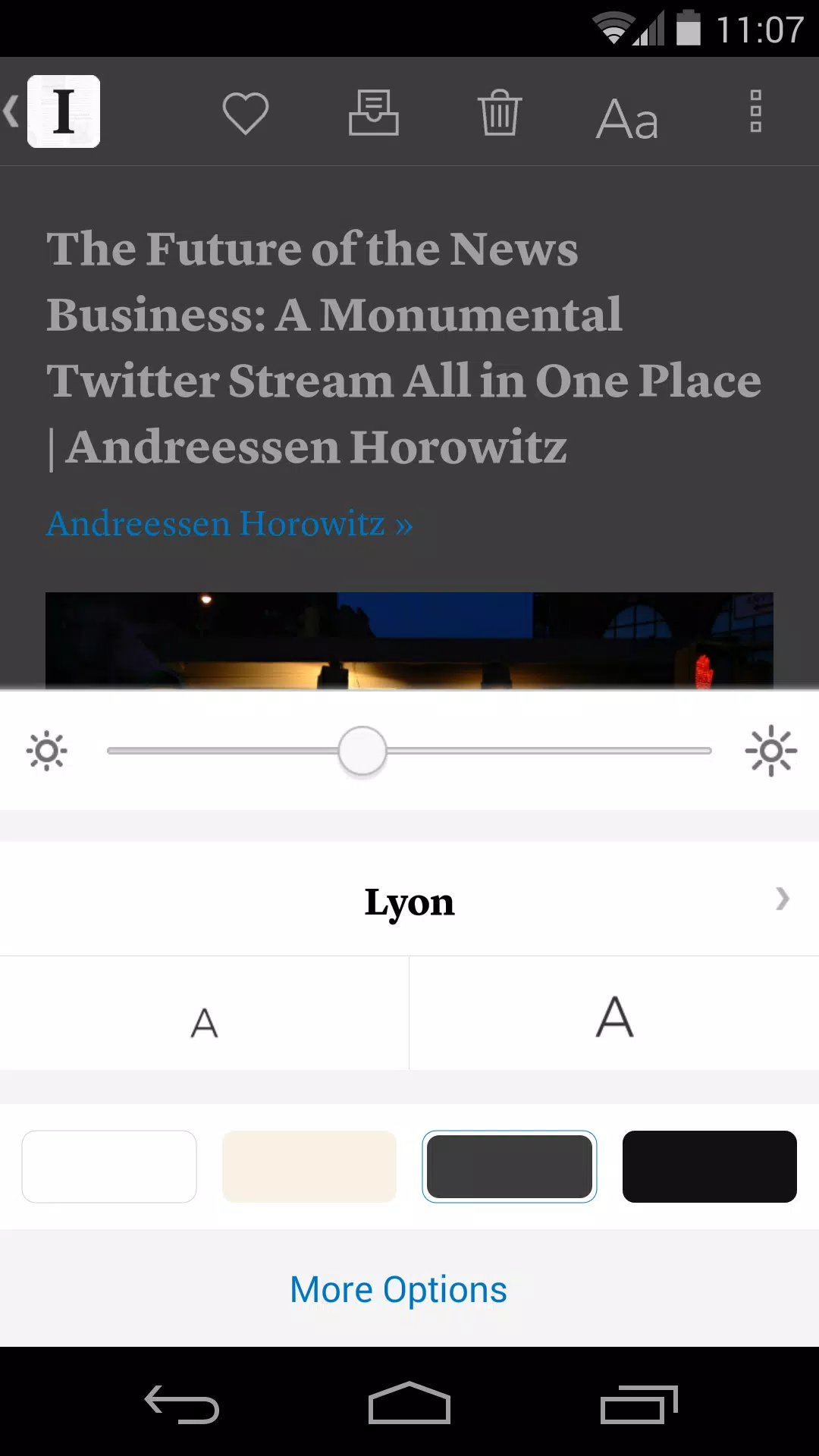 Instapaper Capture d'écran 4