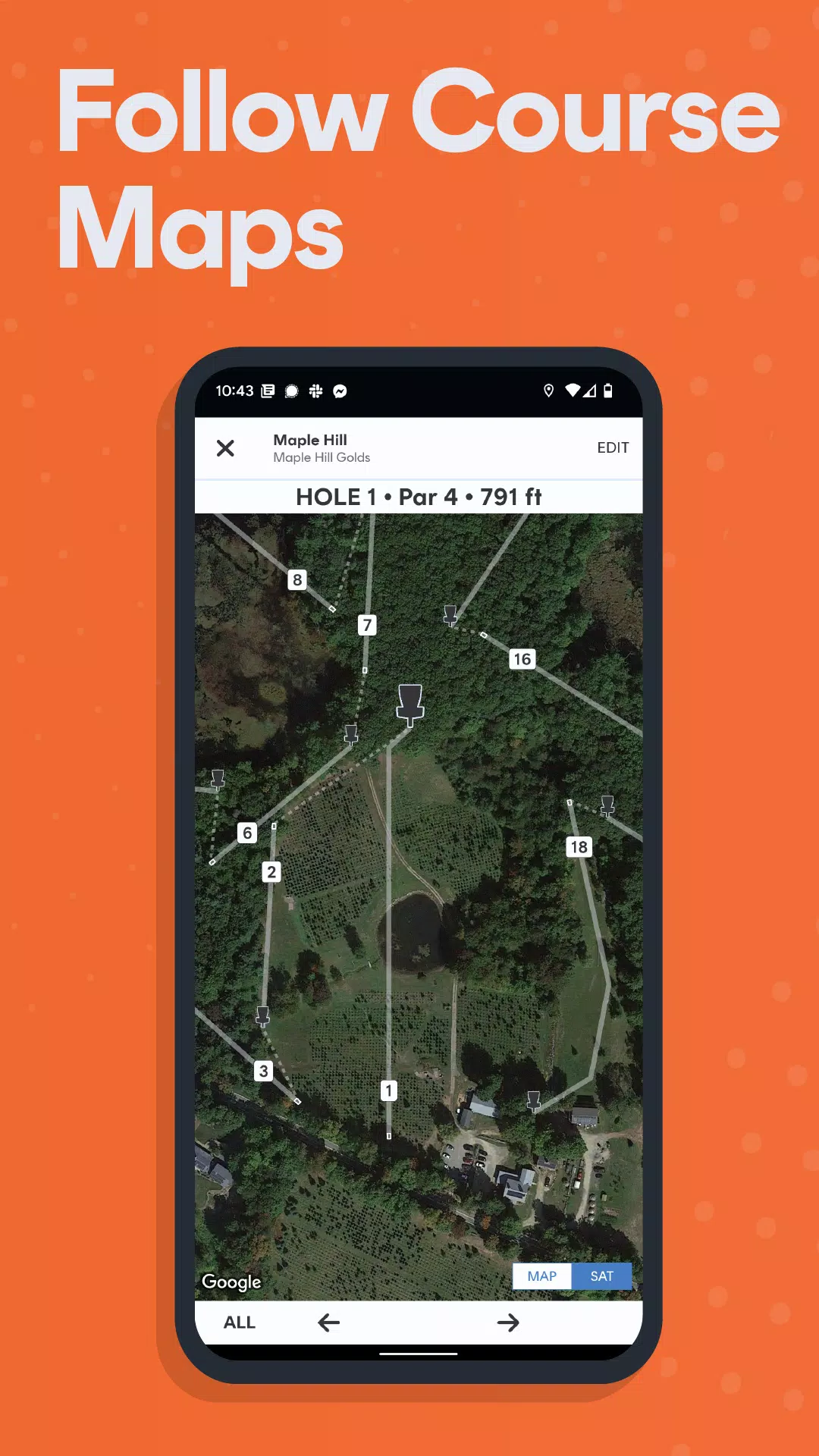 UDisc Disc Golf App Screenshot 2