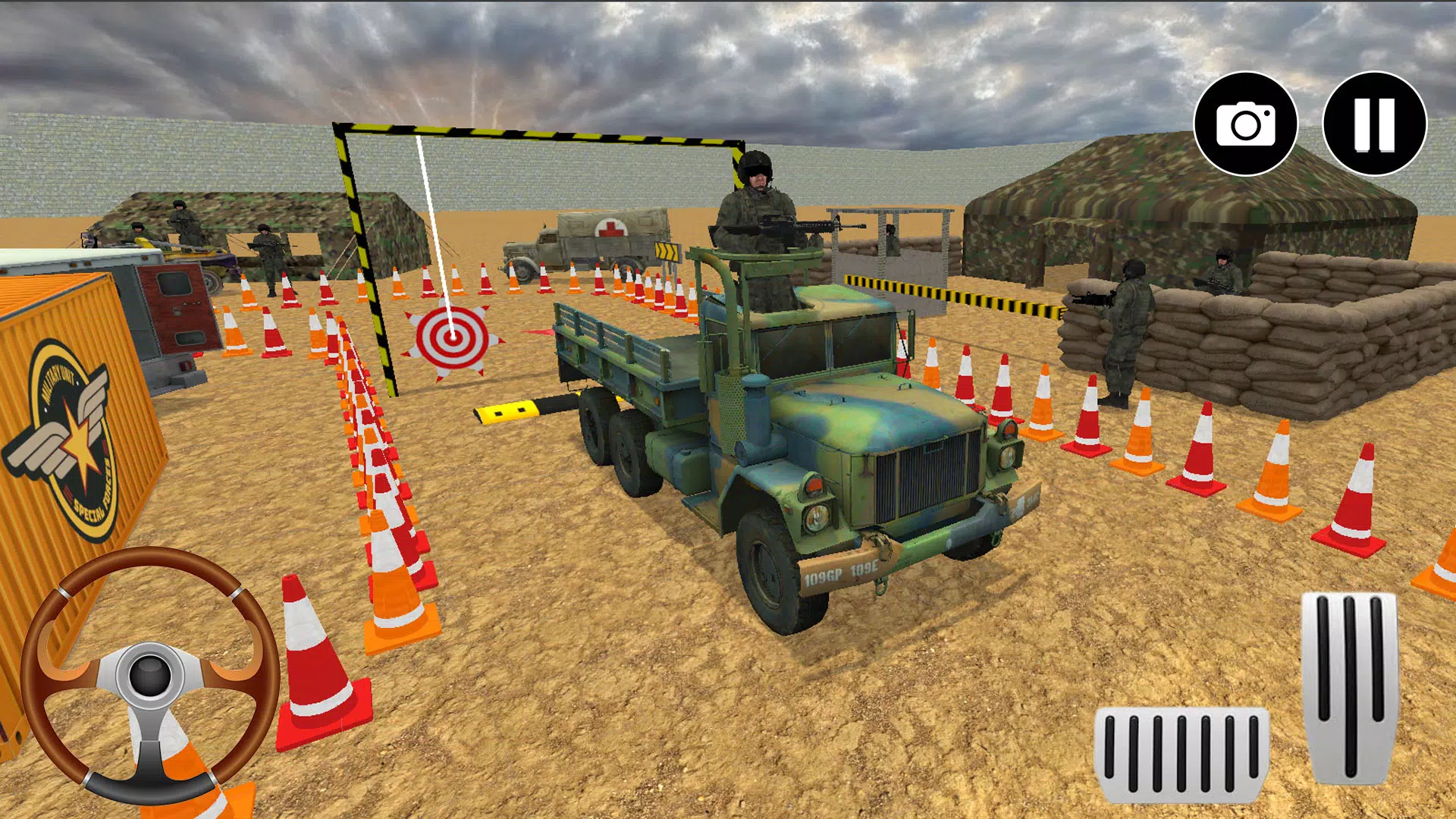 Army Truck Game Simulator 3D Screenshot 4