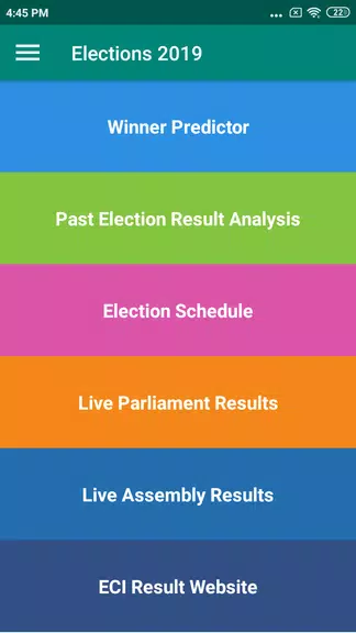 Indian Elections Schedule and Captura de pantalla 1